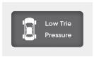 Hyundai Veloster: Warnings and indicators. It displays the corresponding tire that is low with pressure. For details, refer