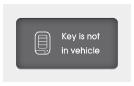 Hyundai Veloster: Warnings and indicators. If the smart key is not in the vehicle and if any door is opened or closed with
