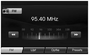 Hyundai Veloster: Listening to the radio stations. 2.Press the "FM/AM" repeatedly to select a band. The mode switches as follows.