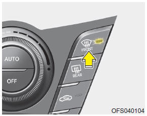 Hyundai Veloster: Manual heating and air conditioning. Defrost-Level