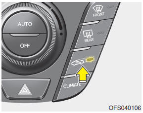 Hyundai Veloster: Manual heating and air conditioning. Air intake control